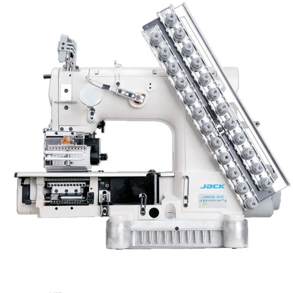 جک JK-8009VCDI- چرخ خیاطی کمرکش سه نواره 13 سوزنه جک JK-8009VCDI-130 - Image 1